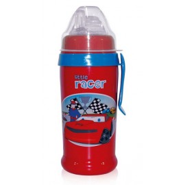 Športová fľaška Racer 350 ml. červená